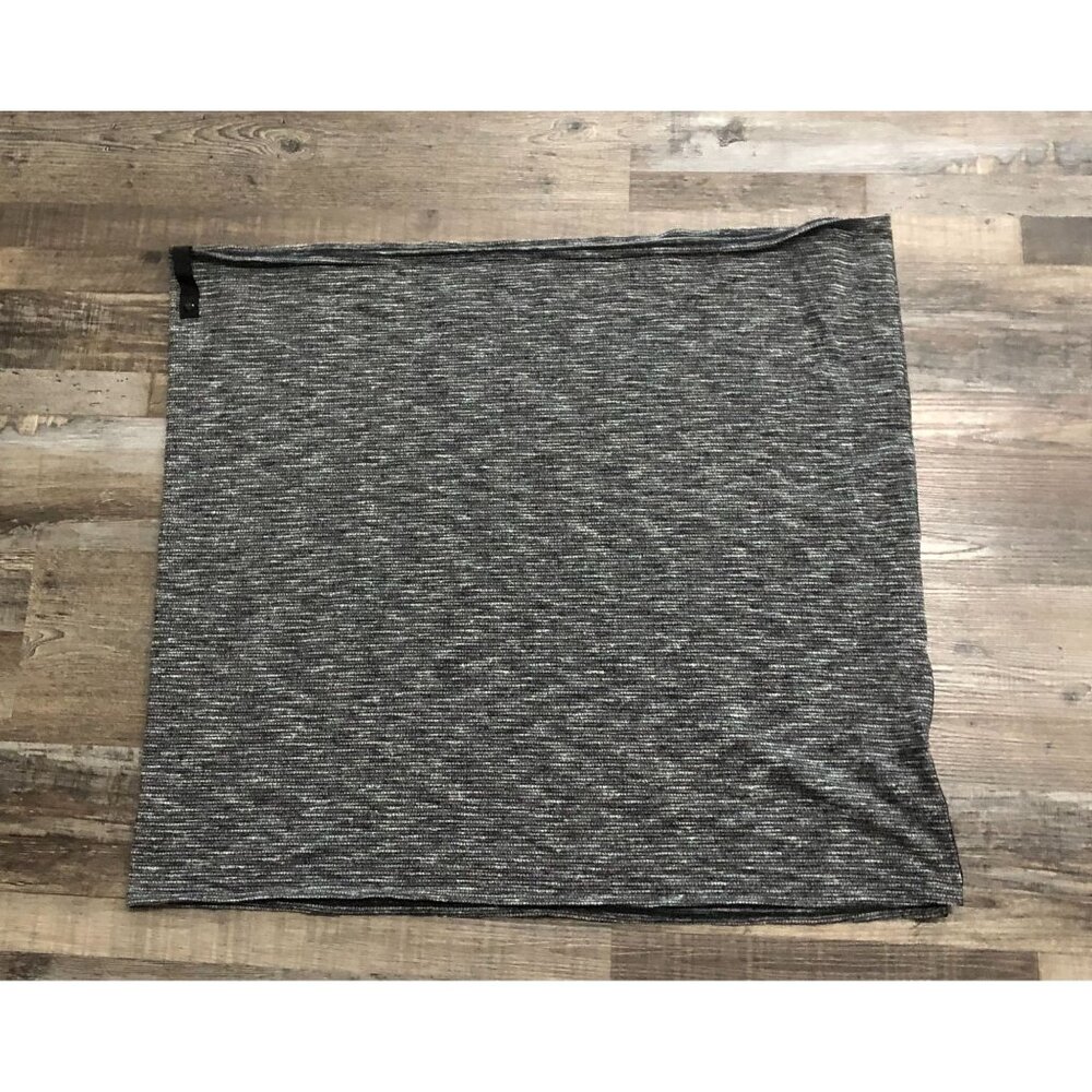 Lululemon Infinity Scarf Wrap Button Closure Gray… - image 1